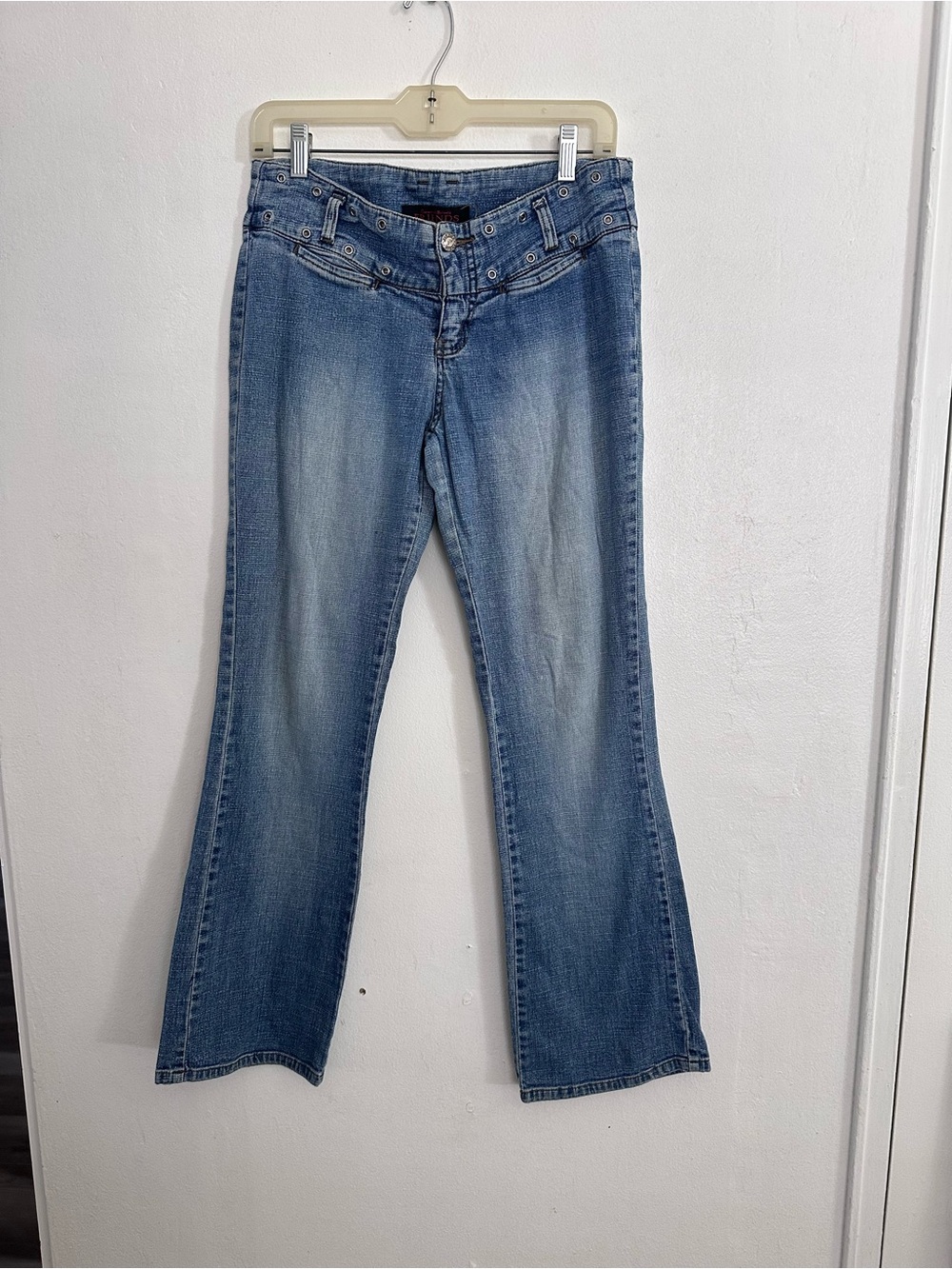 Vintage Y2K FRIENDS Original Dungarees Low Rise Bootcut Jeans – Size 7